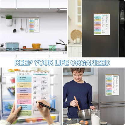 Last Day 49% OFF🔥Meal Planning Pad – Weekly Wall-Mounted Food Planner