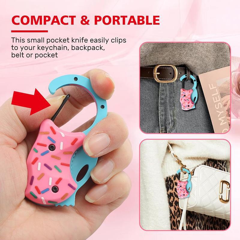 Last Day 49% OFF 🔥 Folding Utility Knife with Unique Donut Design