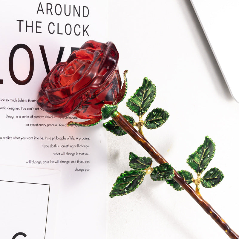 🌹Valentine Hot Sale 49% OFF 💕 Eternal Crystal Rose