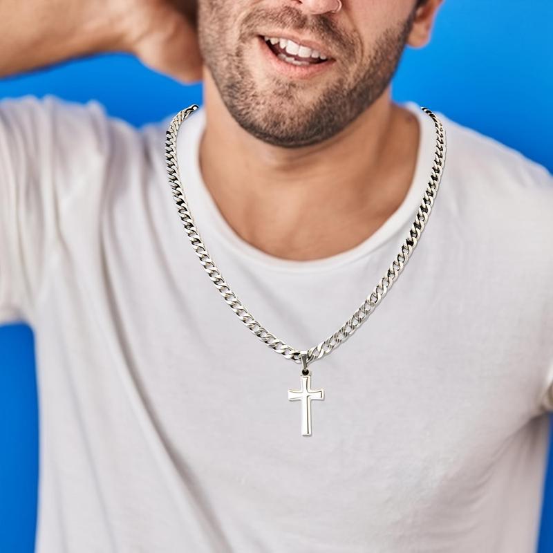 🎁“To My Son” Cross Necklace — A Meaningful Gift of Love, Faith & Protection