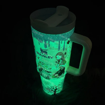 🔥Halloween Limited-Time Sale 49% OFF💀Sally x Jack Skellington 40oz Tumbler ✨