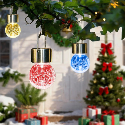 Last Day 49% OFF🔥Outdoor Hanging Solar Christmas Decoration Light