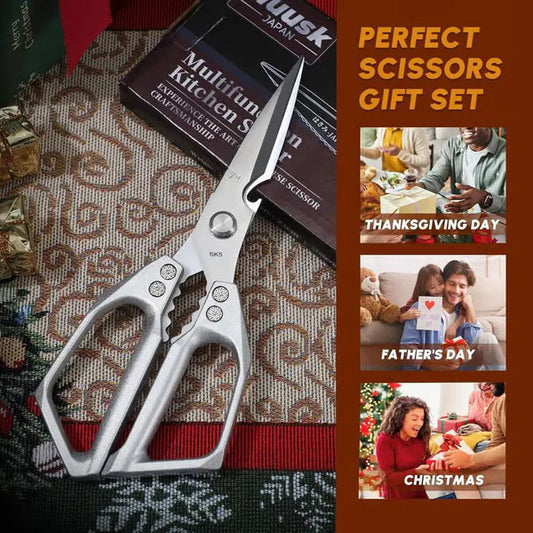 🔥-Kitchen Scissors All Purpose（The Real Effect of The Video）