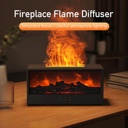 Christmas Fireplace Diffuser, Humidify Your Cozy Moments🎄✨