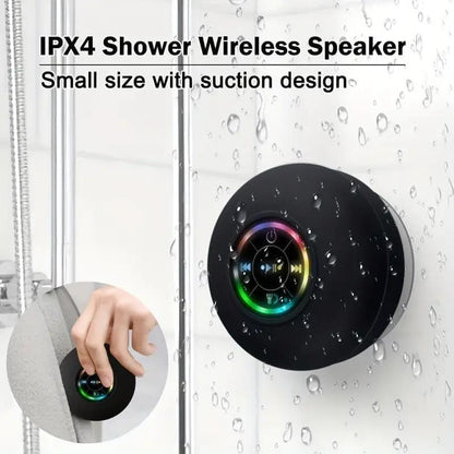 Last Day 49% OFF🔥 Mini Bluetooth Waterproof Speaker with LED light🔊