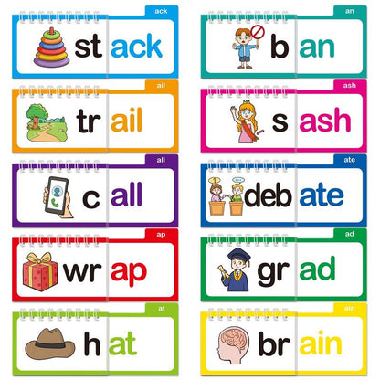 📚30 Read & Rhyme Flip Books – Rhyming Words, Prefixes & Word Families
