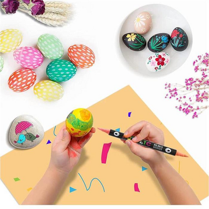🔥Last Day 49%OFF -Dual Tip Acrylic Paint Pen Marker
