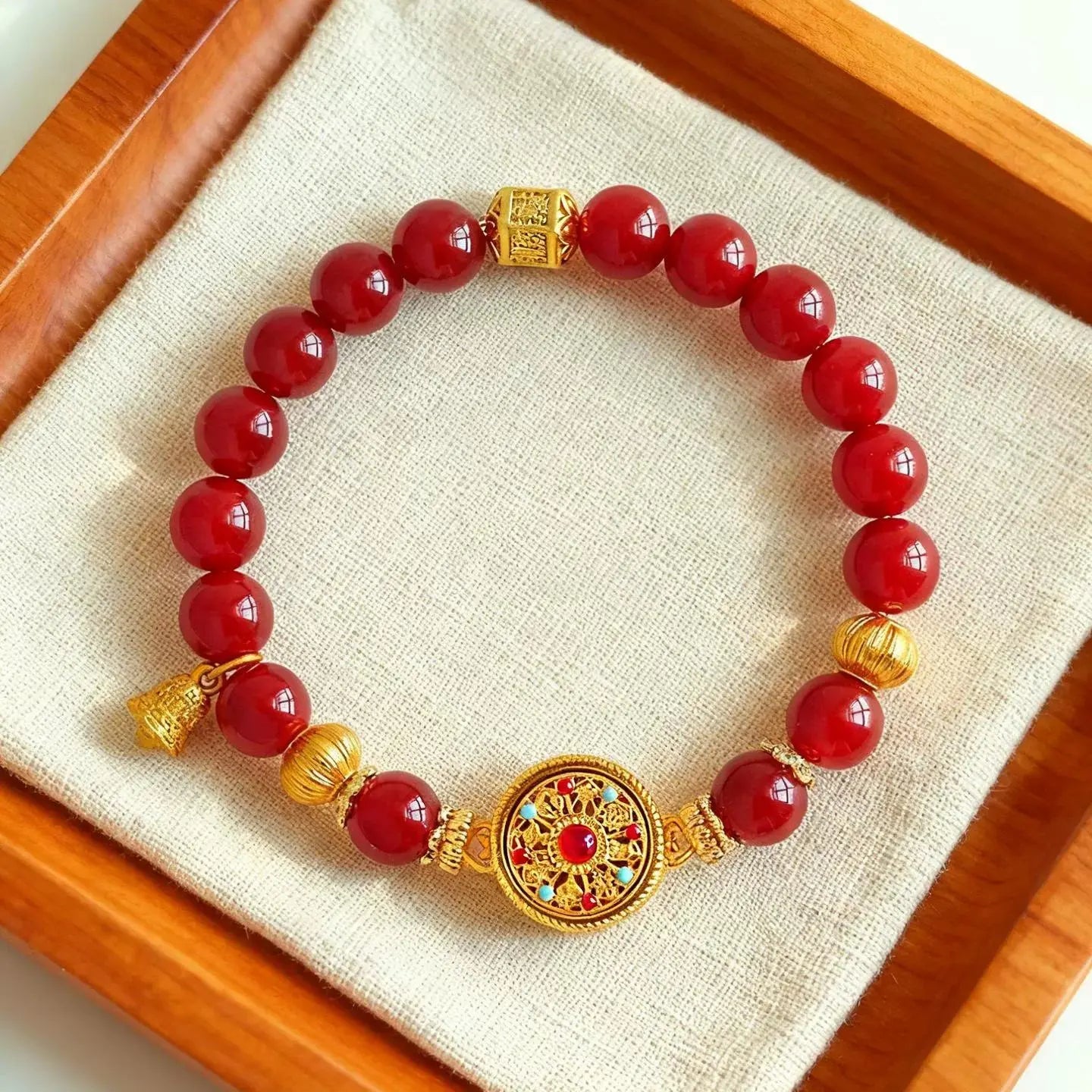 🔮 Energy Alignment Lucky Bracelet — Inspired by Wealth & Fortune Symbols✨💰