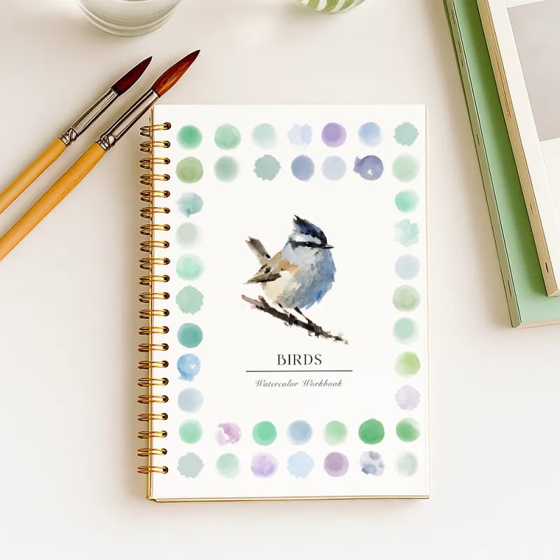 🔥LAST DAY SALE 49% OFF 🖼️Beginner-Friendly💕 Watercolor Workbook