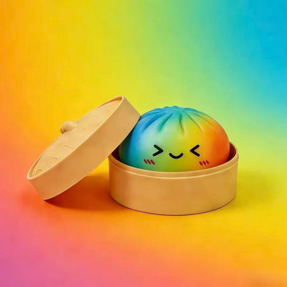 🏆Expressive Big Dumpling Squishy - Blind Box, Mysecret Bun Fidget Toy