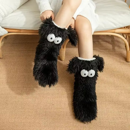 LAST DAY 49% OFF🔥Women's Non-Slip Plush Slippers Socks | Winter Cozy Socks✨