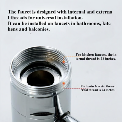 Last Day 49% OFF🔥1440° Rotatable Faucet Aerator Extension