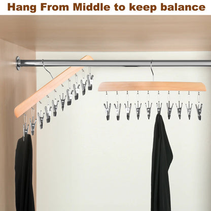 Last Day 49% OFF🔥Legging Hanger for Closet Organizer with 10 Clips