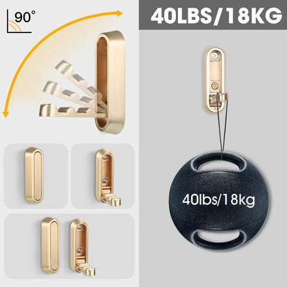 🔥LAST DAY 49% OFF - Heavy Duty Invisible Folding Hooks for Hanging Coats