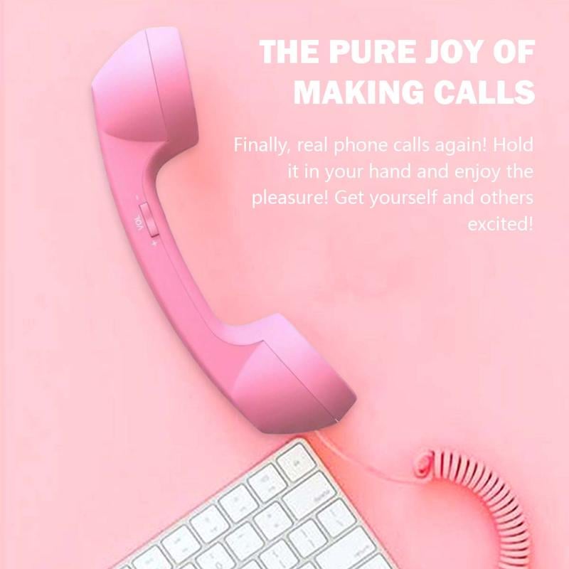 📞 Retro Phone Handset for Type-C Phones – Plug & Talk Vintage Receiver(49% OFF)