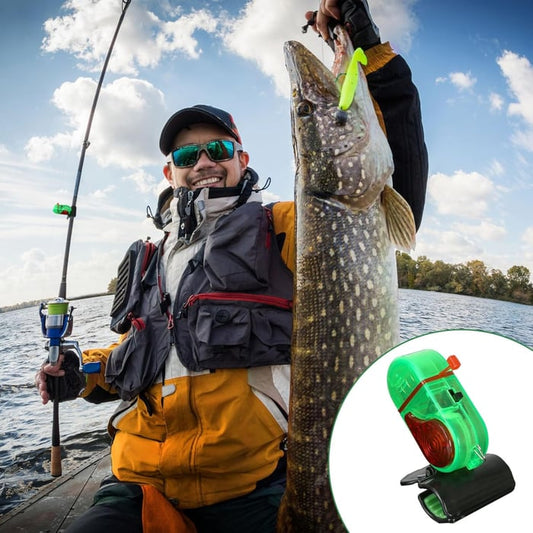 Last Day 49% OFF🔥Fishing Bite Alarm with LED Light🎣