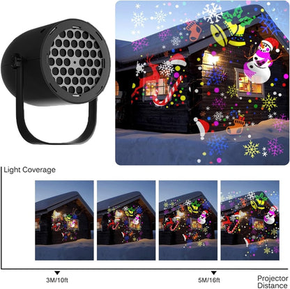 Last Day 49% OFF🔥Christmas Projection Lamp -16 different patterns