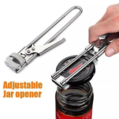 Last Day 49% OFF🔥Adjustable Stainless Steel Jar Opener