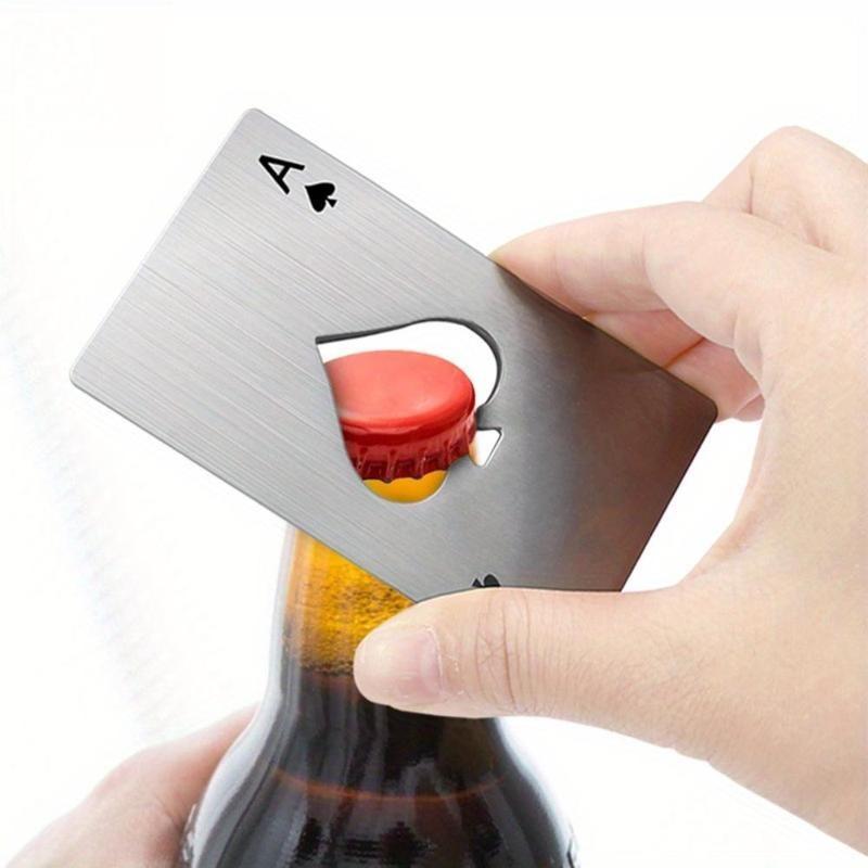 🔥Last Day 49% OFF♠️Ace of Spades Poker Card Bottle Opener