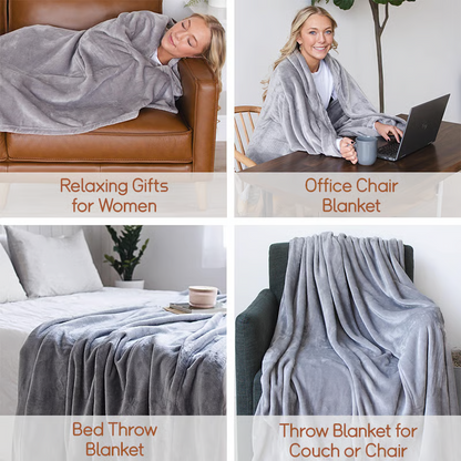 🔥Extra-Large Size Comfortable Wearable Blanket
