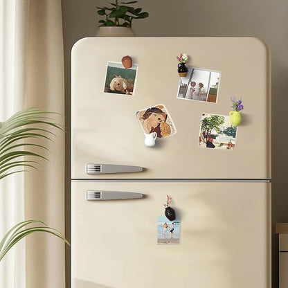 Last Day 49% OFF🔥 Cute Plant Ceramic Vase Fridge Magnets (8pcs)