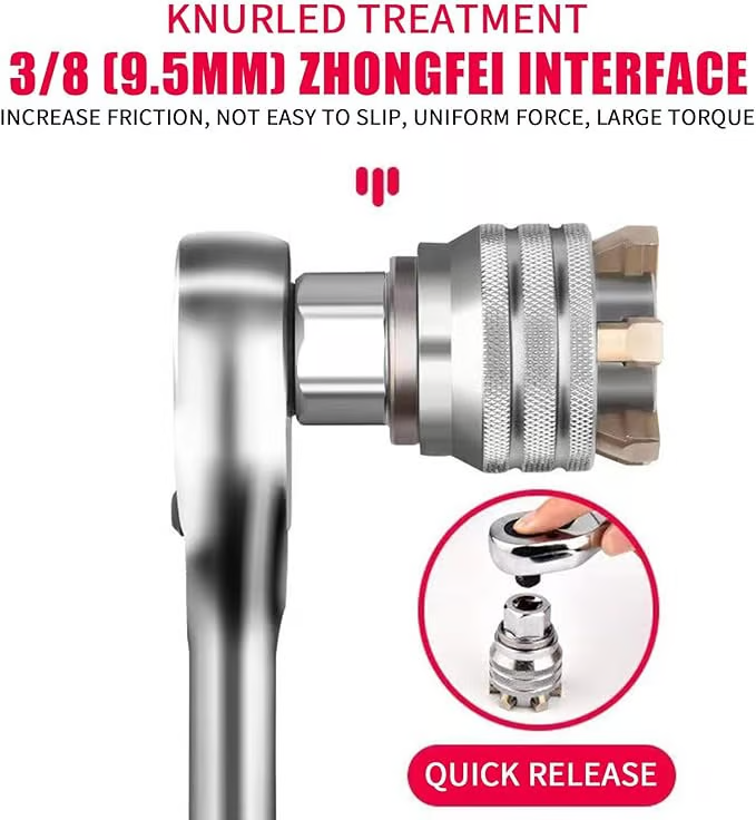🔥Multi-function Universal Socket Wrench Tool