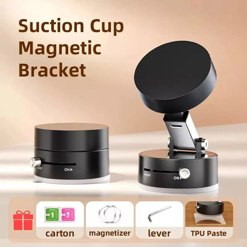 🔥 Last Day 49% OFF – [Upgraded version] Adjustable Vacuum Magnetic Suction Cup Phone Mount