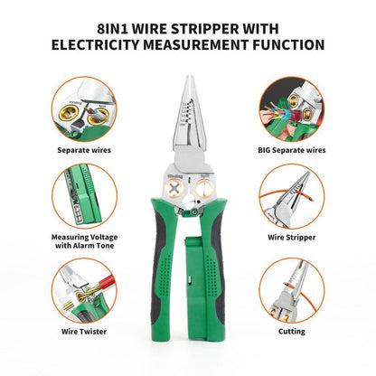 8 in 1 Multi-function wire strippers