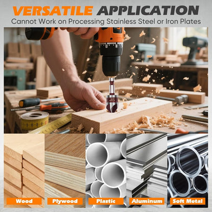 Last Day 49% OFF🔥5-Piece HSS Countersink Drill Bit Set