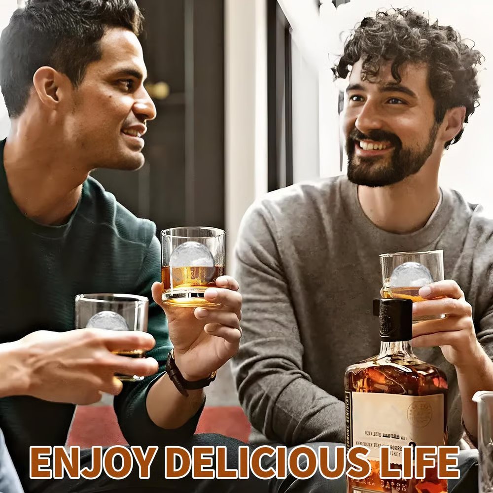 LAST DAY 49% OFF🔥Silicone Ice Ball Molds for Whiskey🥃❄️