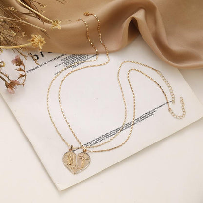 Last Day 49% OFF🔥18K Gold-Plated Double Chain Prayer Pendant Set