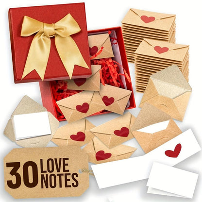 Valentine's Day Special: 49% OFF❤️Mini Blank Cards & Envelopes for Him Her 🥰 Cute Valentine's Day Anniversary Gift