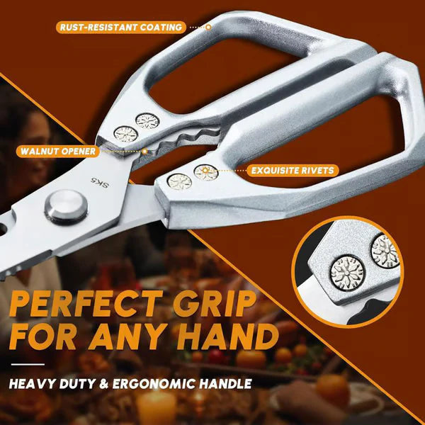 🔥-Kitchen Scissors All Purpose（The Real Effect of The Video）