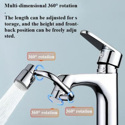 Last Day 49% OFF🔥The newly enhanced 360° swivel faucet extender