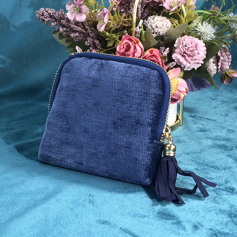 Last Day 49% OFF🔥Luxury Velvet Jewelry Pouch with Satin Lining – Travel & Everyday Jewelry Organizer