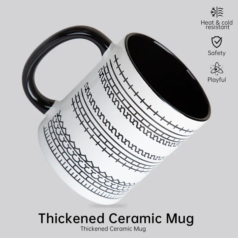 Fuck This Shit Mug, Hidden Message Funny Ceramic Coffee Mugs