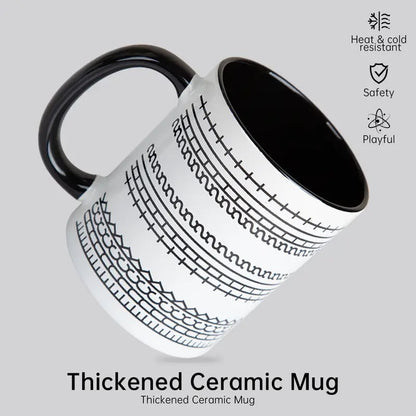 Fuck This Shit Mug, Hidden Message Funny Ceramic Coffee Mugs