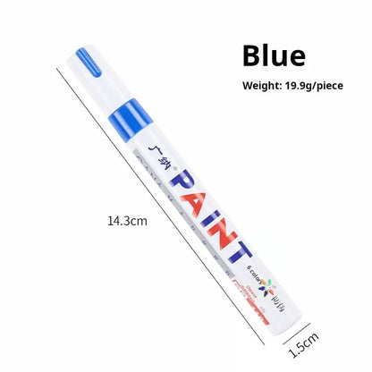 ✍️ 🌟 Waterproof Tire Paint Pen - Permanent Oil-Based Marker for Rims.