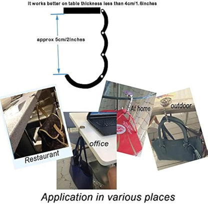 Last Day 49% OFF🔥Portable Bag Holder - Folding Handbag Hanger