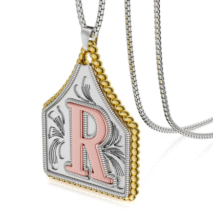 💖 Last Day 49% OFF – A–Z Initial Necklace ✨ Personalized Letter Pendant Gift