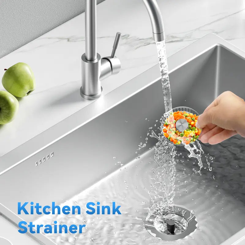 Upgraded 3 in 1 Kitchen Sink Drain Strainer