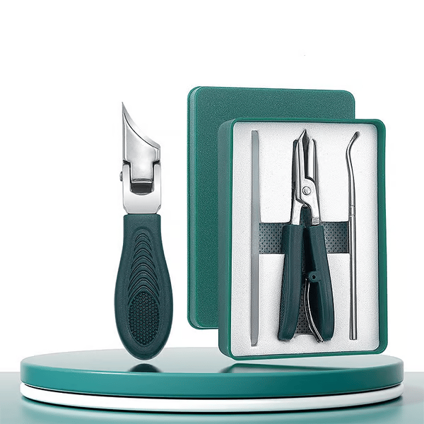 Eagle Beak Nail Clippers Set – Trim Thick Nails & Tricky Edges More Easily