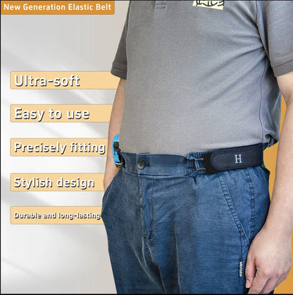 Last Day 49% OFF🔥Tactical Metal Hook Elastic Belt