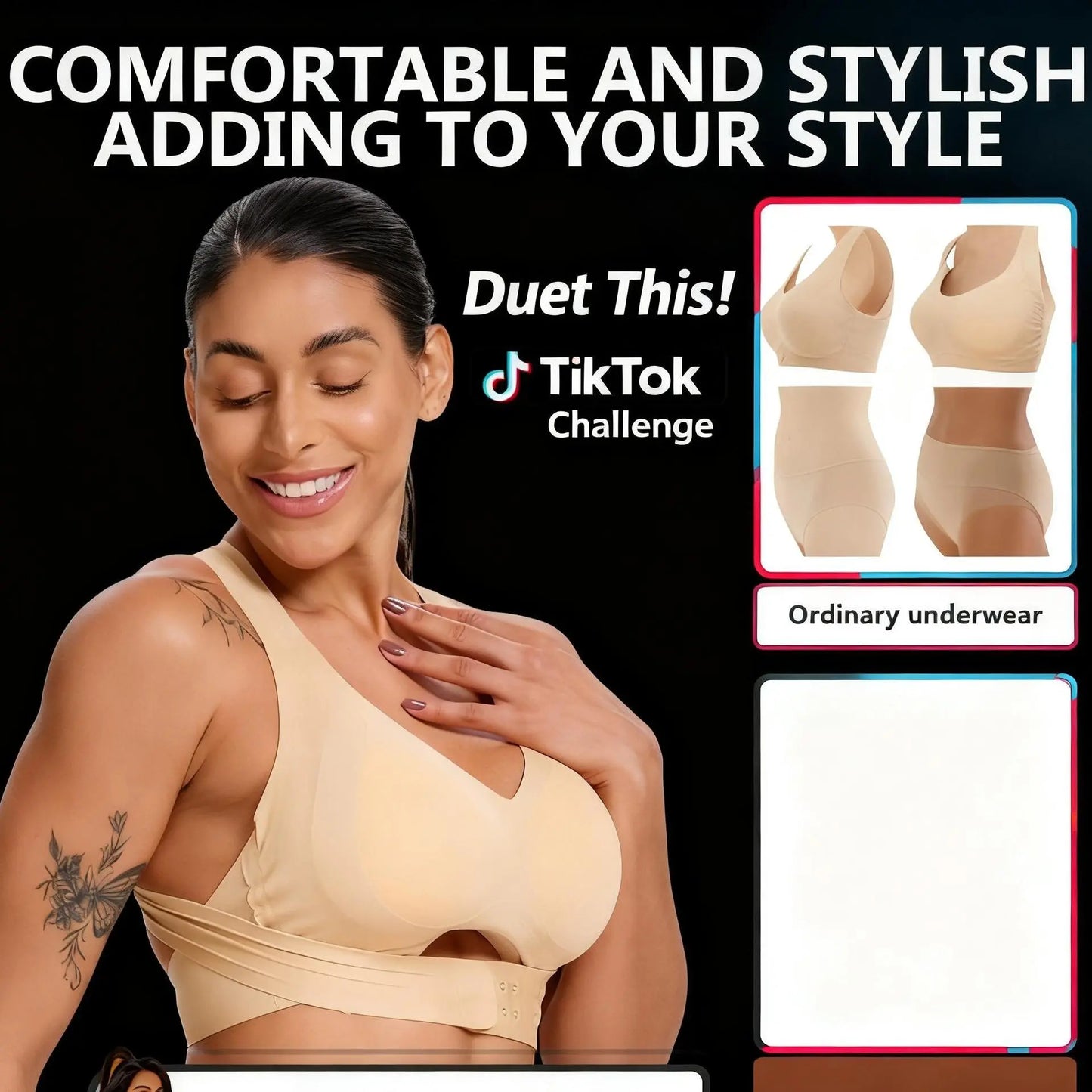 💖 Cross-Back Posture Bra – Stand Straighter, Look Better Instantly (49% OFF Today!) 🔥