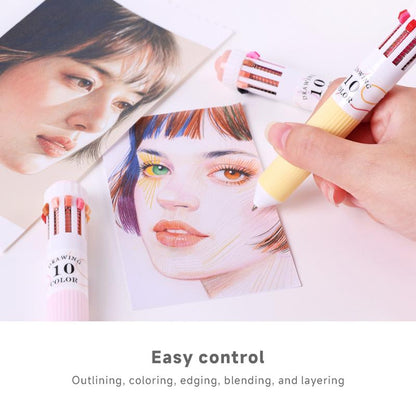 Last Day 49% OFF🔥10-in-1 Multi-Color Ballpoint Pens - 60Total Colors