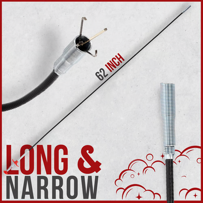 Last Day 49% OFF🔥 4-Claw Drain Grabber – Powerful Tool to Clear Clogs Fast