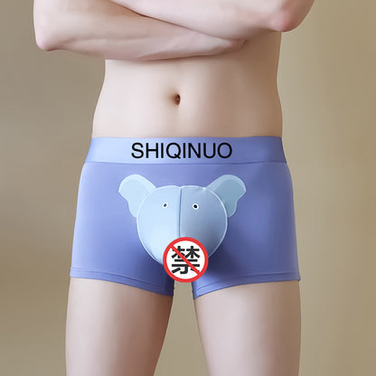 🐘Fun Novelty Boxer Briefs with Elephant Nose Design-Comfortable Unique Gift 3Pack