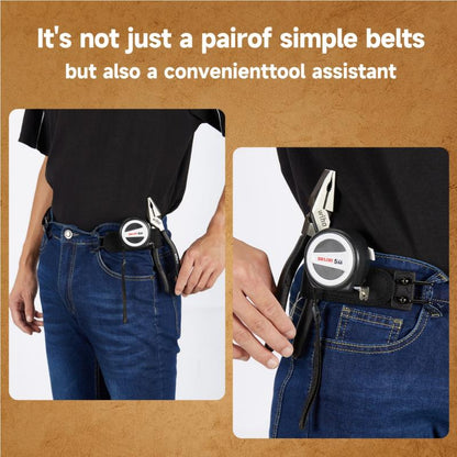 Last Day 49% OFF🔥Tactical Metal Hook Elastic Waist Belt (2-Pack) - Soft Adjustable Sides