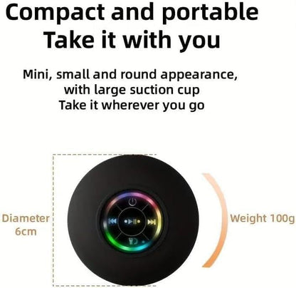 Last Day 49% OFF🔥 Mini Bluetooth Waterproof Speaker with LED light🔊