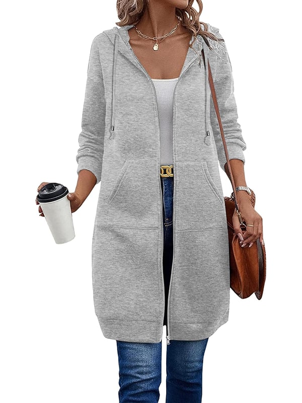 This Week Only!🔥Women Casual Zip up Fleece Hoodies